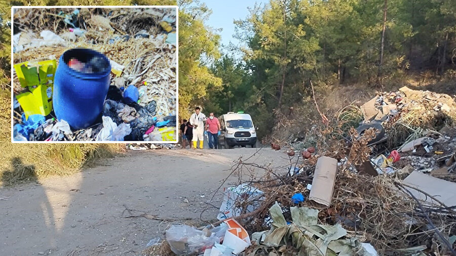 Mersin'de çöp dökme alanında bir erkek cesedi bulundu