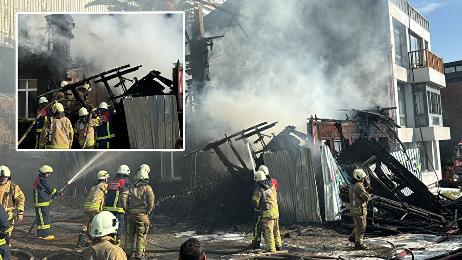 Beyoğlu'nda yangın