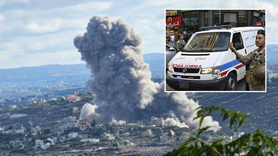 İsrail'in Beyrut’a düzenlediği hava saldırısı