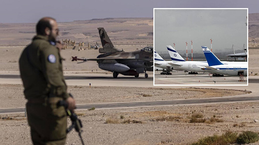 İsrail'in kuzeydeki hava sahası 