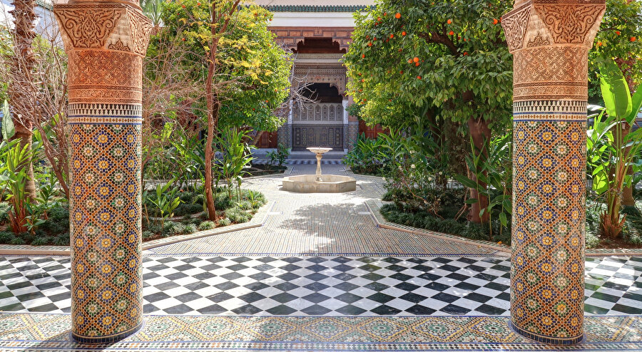 Darü'l-Paşa Sarayı, Marakeş.