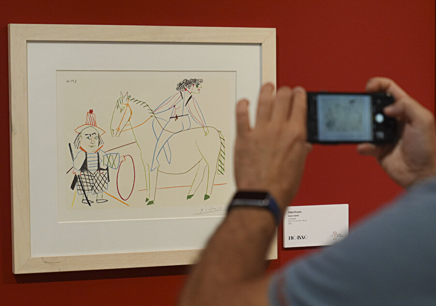 Başkentte &quot;Pablo Picasso: Resimden Seramiğe Bir Serüven&quot; resim sergisi açıldı.