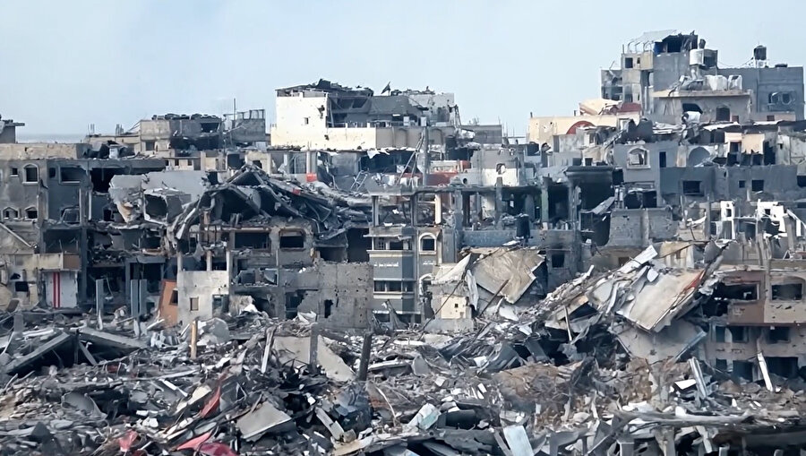 Molozun Gözleri; Mimari Yıkımın Maddi Tanıklığı kısa filminden bir kare.