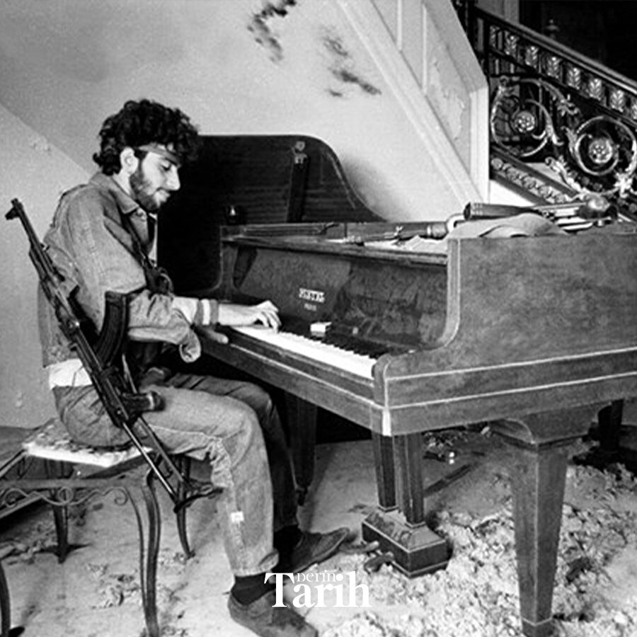 Lübnan İç Savaşı'ndan çarpıcı kareler