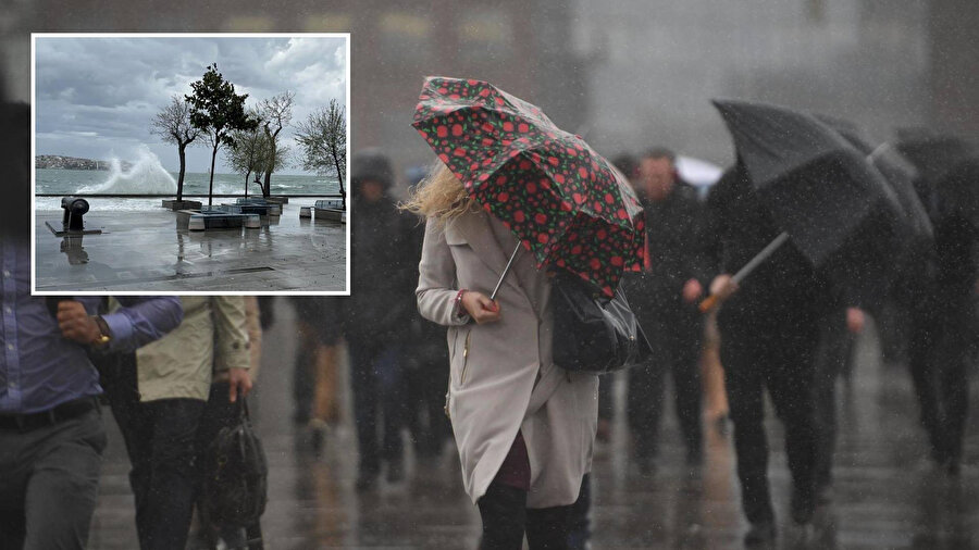 Sağanak geliyor: 7 kente sarı ve turuncu kodlu uyarı