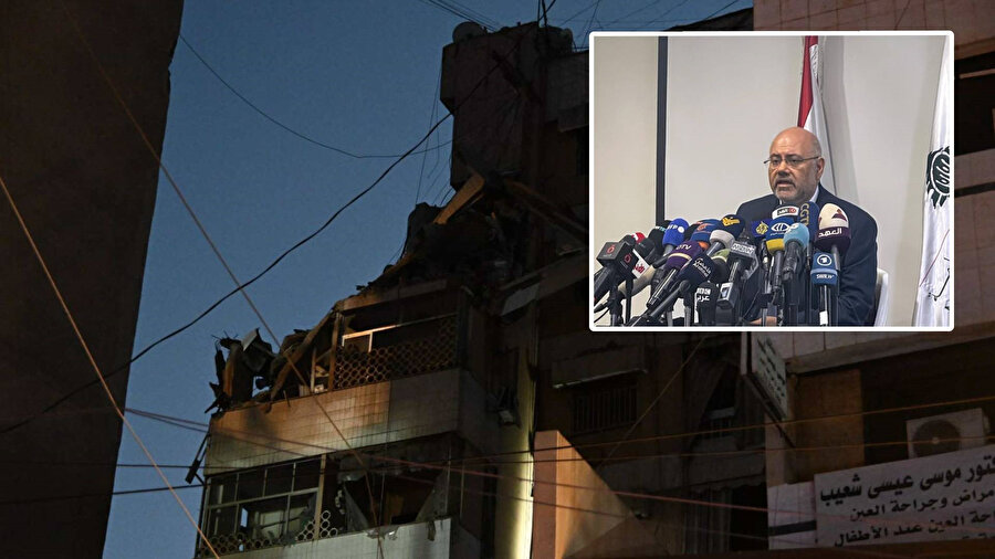 Lübnan Sağlık Bakanlığı İsrail'in saldırılarına yönelik açıklamalarda bulundu.