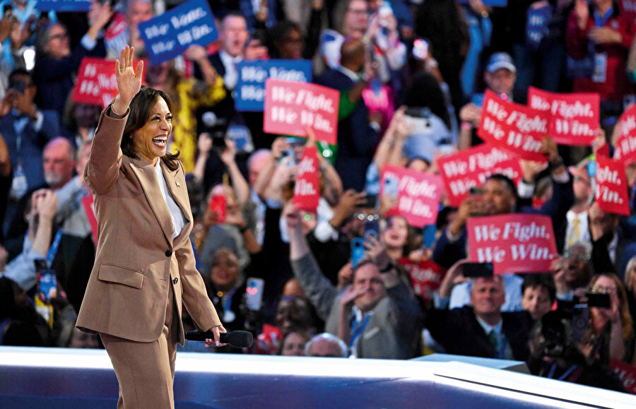 Şikago'daki Demokrat Millî Kongresi'nde Filistin.
