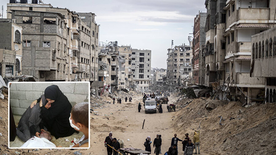 Gazze'de soykırım devam ediyor.