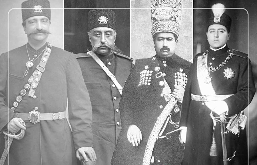 Kaçar Hanedanlığı'nın son kralları.