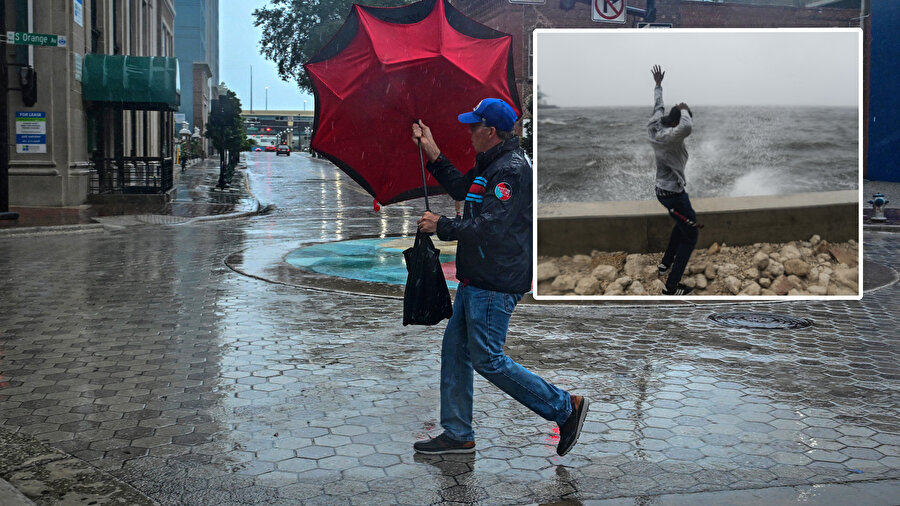 Milton Kasırgası Florida kıyılarında