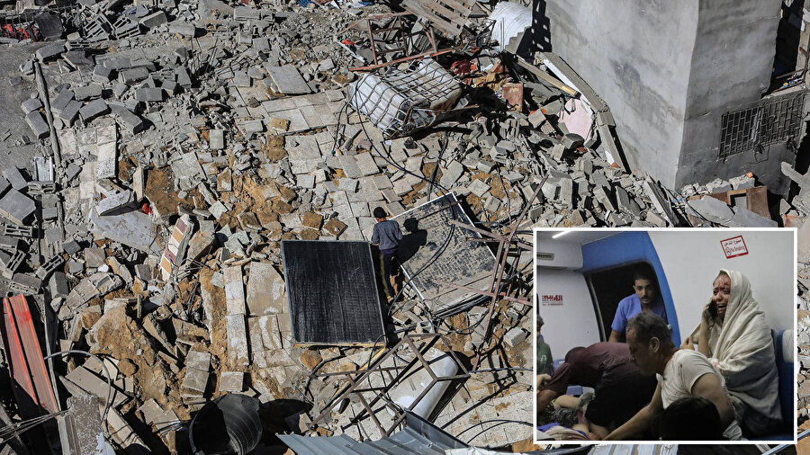 İsrail Gazze'ye saldırılarını sürdürüyor.