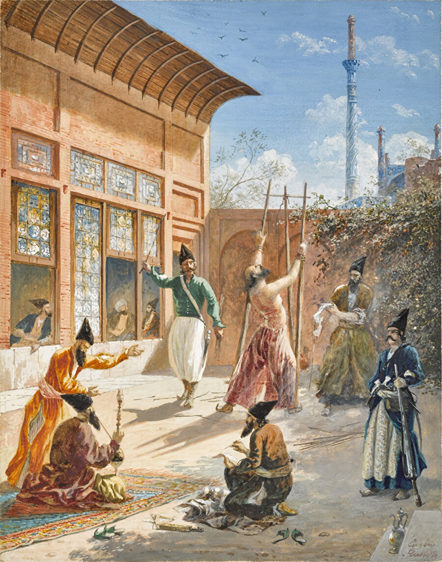 Fransız Oryantalist ressam Eugène Flandin’in gözünden Kaçar Hanedanlığı döneminde Isfahan.