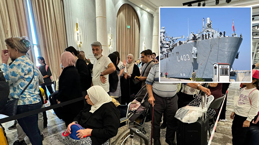 ​Lübnan'daki Türk vatandaşlarının tahliyesi sürüyor.