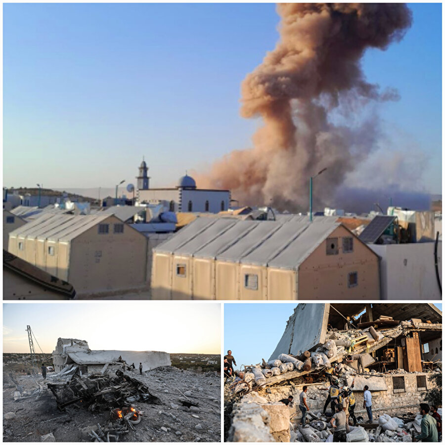 Rusya, son 4 günde Suriye'nin kuzeybatısındaki İdlib ilinde 27 noktaya hava saldırıları düzenledi.