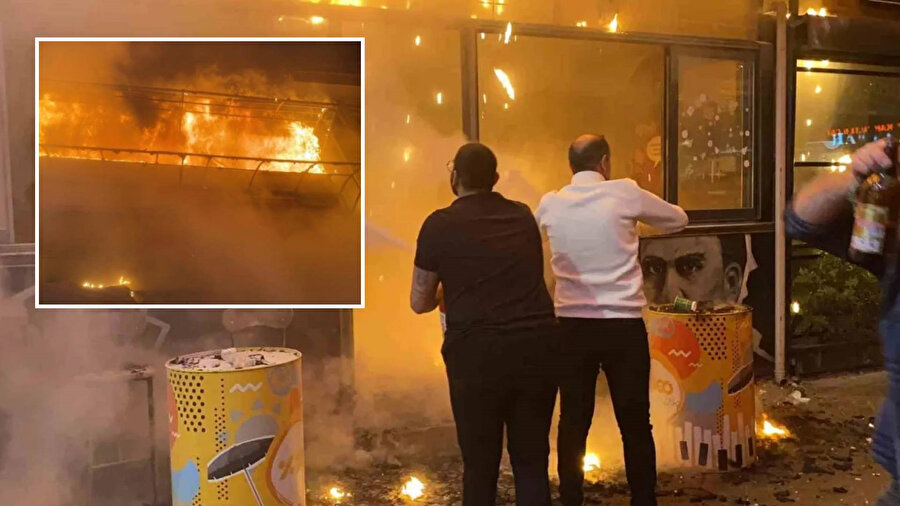 Isparta'da eğlence merkezinde yangın çıktı.