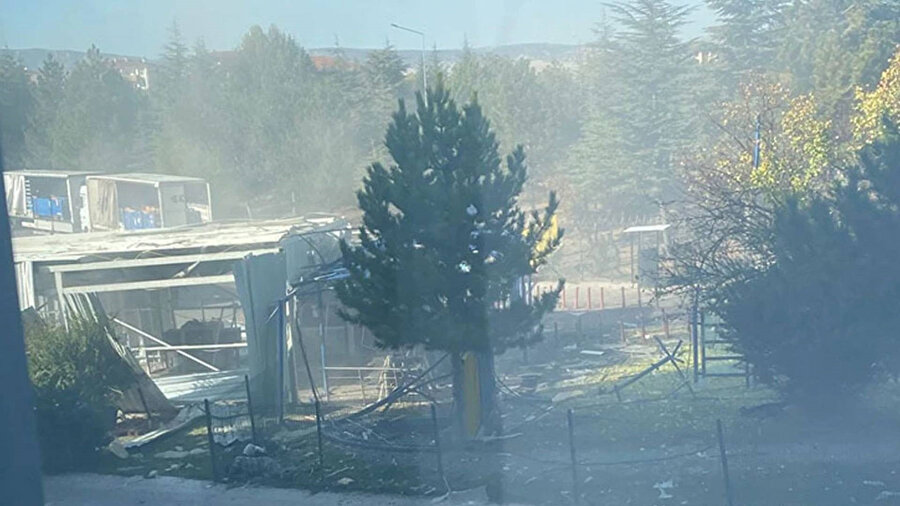 Ankara'da bulunan TUSAŞ'ta patlama yaşandı.