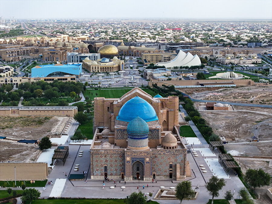 Hoca Ahmed Yesevî Türbesi.