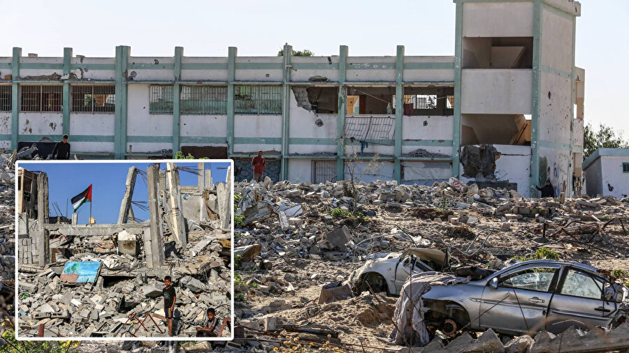 İsrail Gazze'de soykırıma devam ediyor.