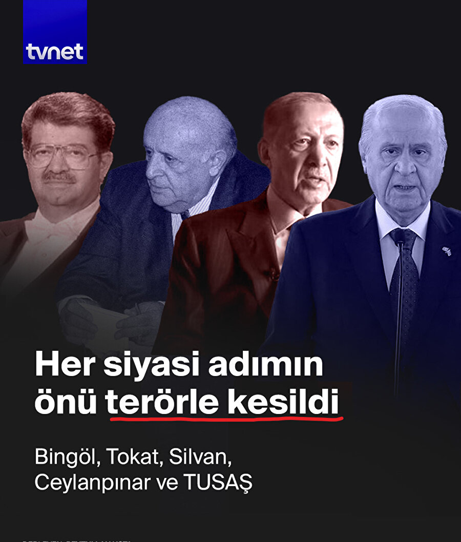 Her siyasi adımın önü terörle kesildi