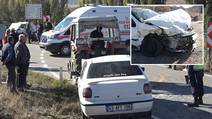 Tavşanlı’da trafik kazası: 4 yaralı