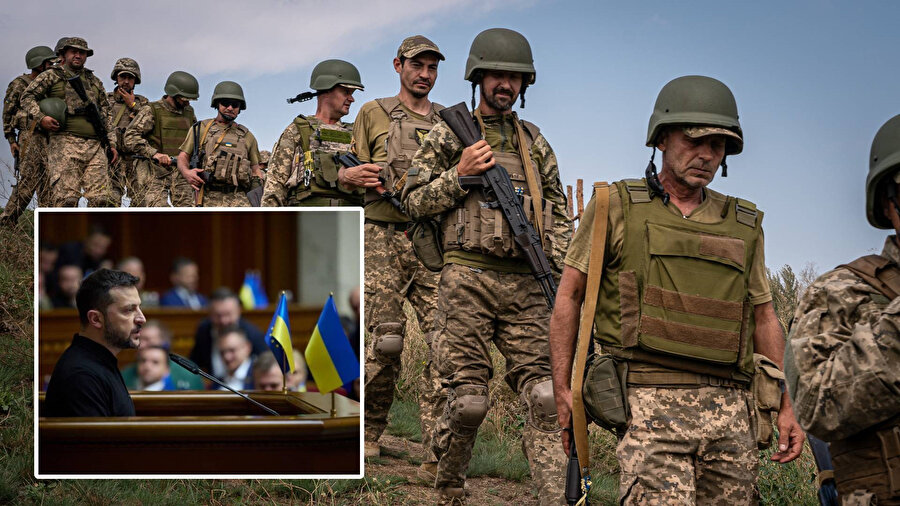 Ukrayna Devlet Başkanı Zelenskiy, Ukrayna ordusunda yabancı askerlerin görev almasına izin verdi.