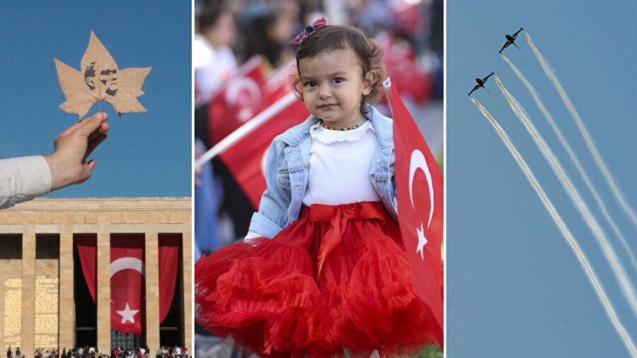 Yurdun dört bir yanından 29 Ekim Cumhuriyet Bayramı coşkusunu hissettiren kareler