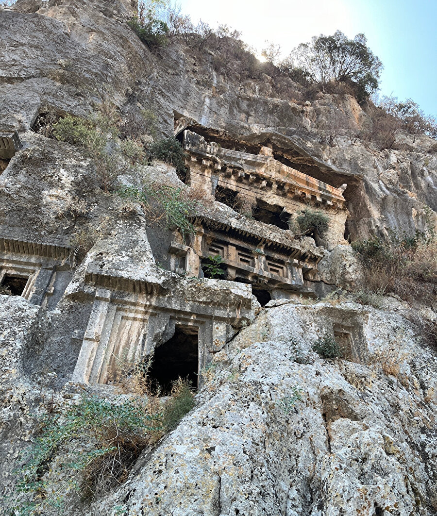 Amintas Ören Yeri, kral mezarları. Fotoğraf: Uluç Algan