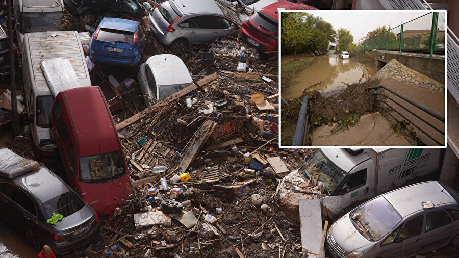 İspanya'daki selde can kayıpları artıyor.