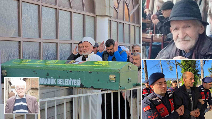 İbrahim Tuna defnedilirken Ayhan A. tutuklanarak ceza evine sevk edildi.