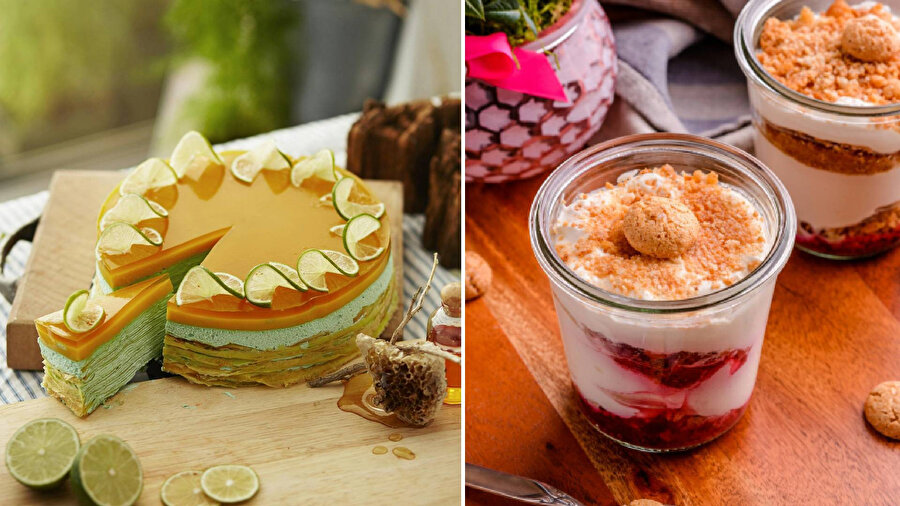 Tatlıları da derin dondurucuya atabilirsiniz