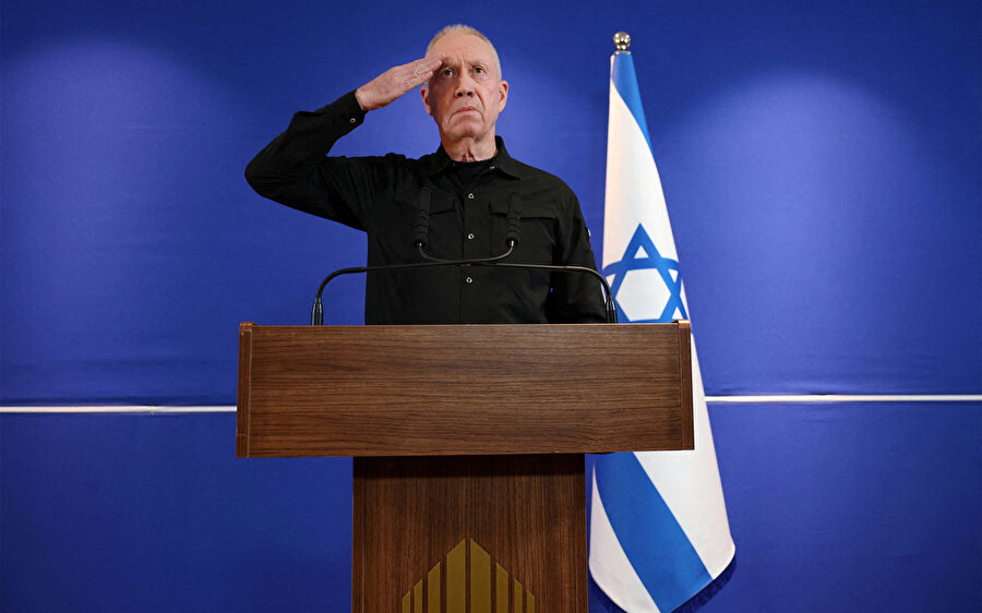 2022-2024 dönemi Savunma Bakanı Yoav Gallant.