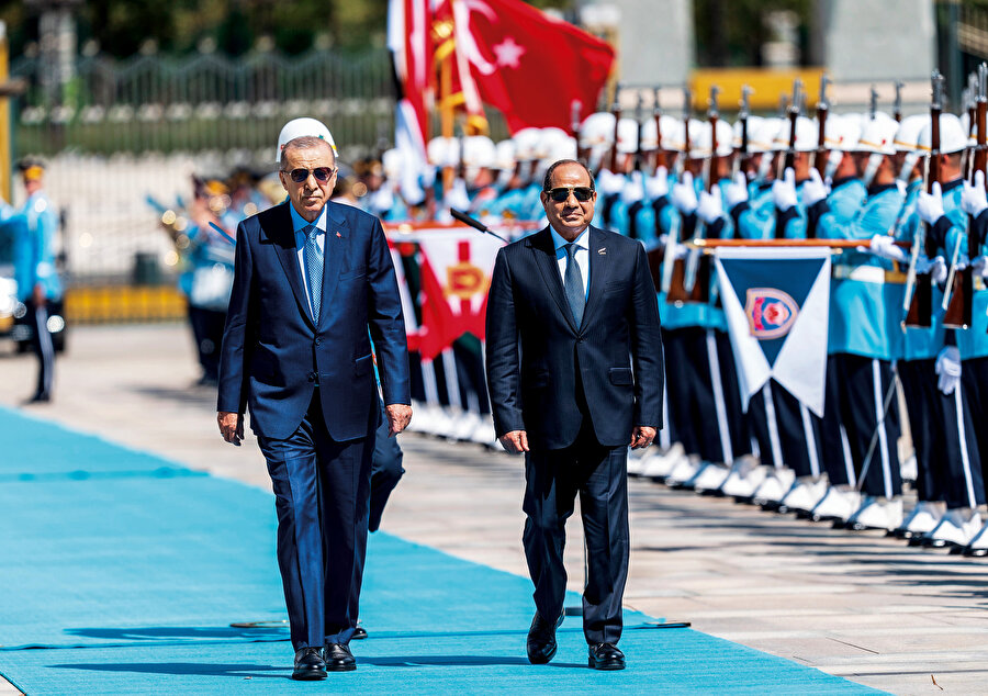 Erdoğan ve Sisi.