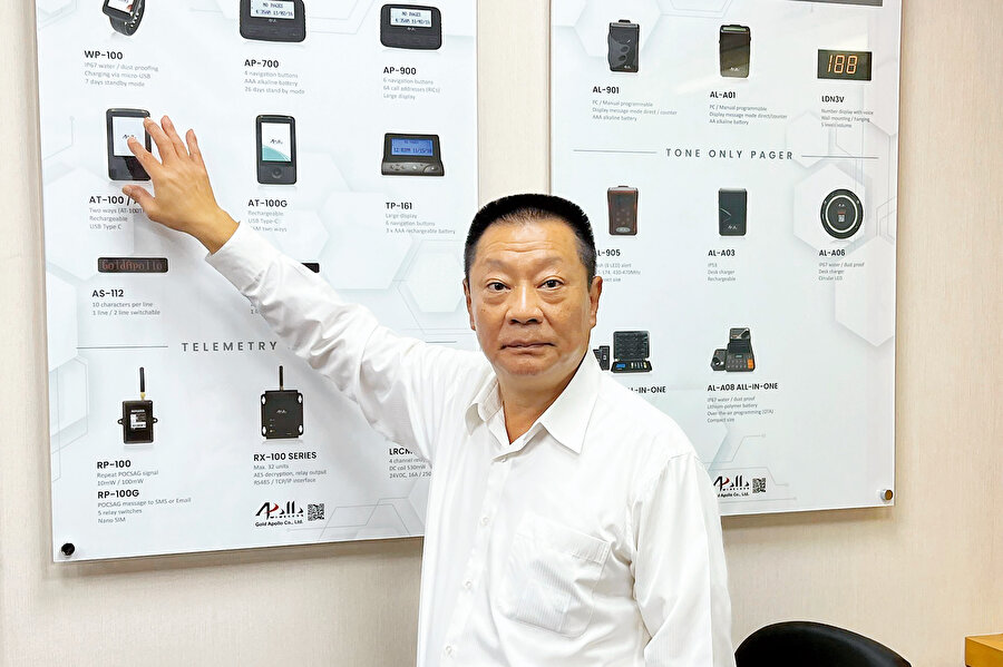 Apollo Gold Yönetim Kurulu Başkanı Hsu Ching-kuang.