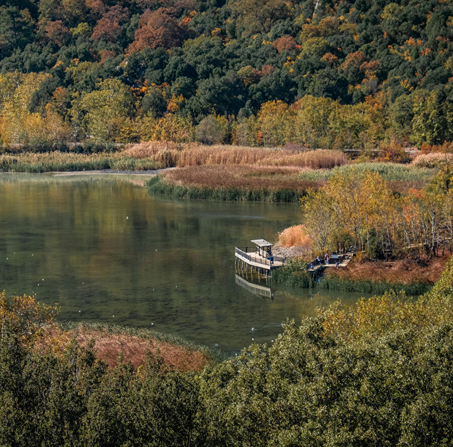 Bolca orman banyosu yapabileceğiniz bir diğer vazgeçilmez adresim ise Kovada Gölü Millî Parkı