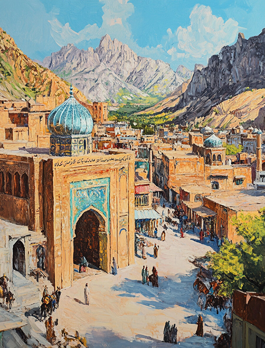 Nişabur’un üç bağrı, kuhendiz, rabad ve şehristan ayrı ayrı yakıldı.