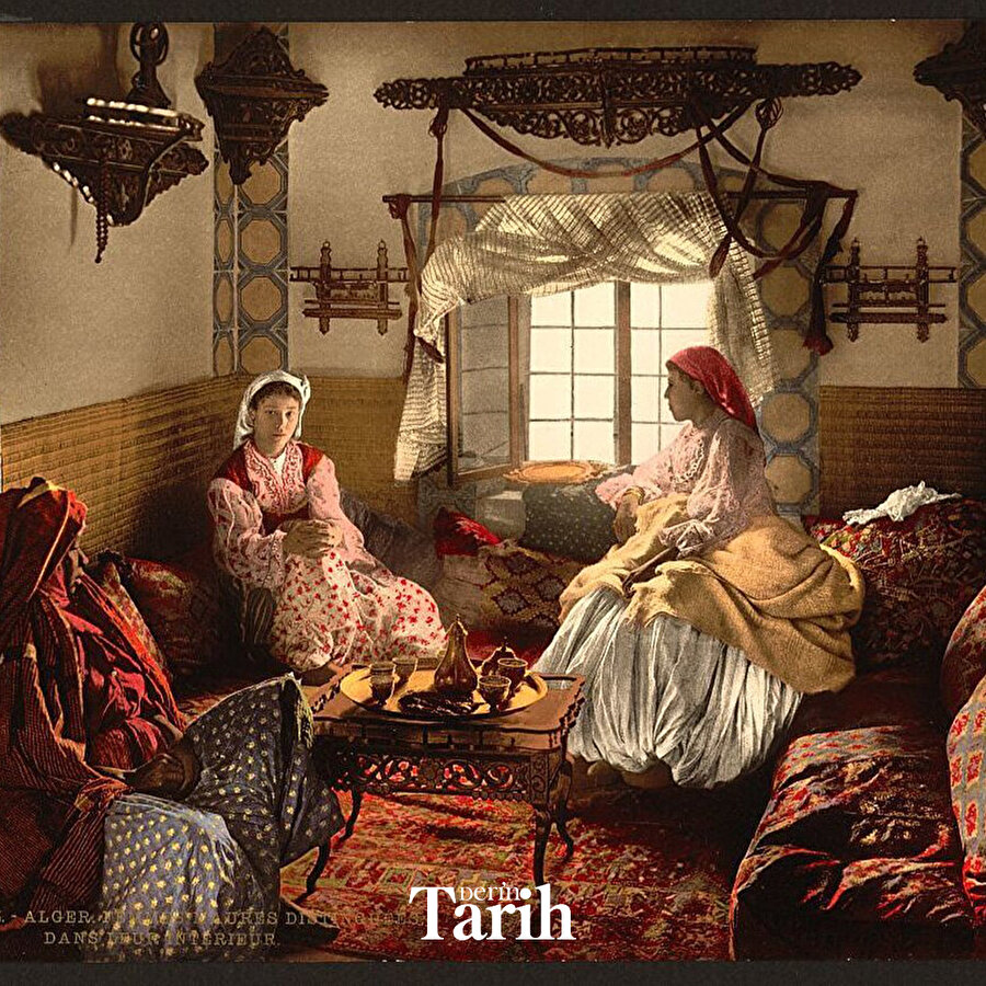 Fotokrom yöntemi ile 19. yüzyılın renkli Cezayir fotoğrafları