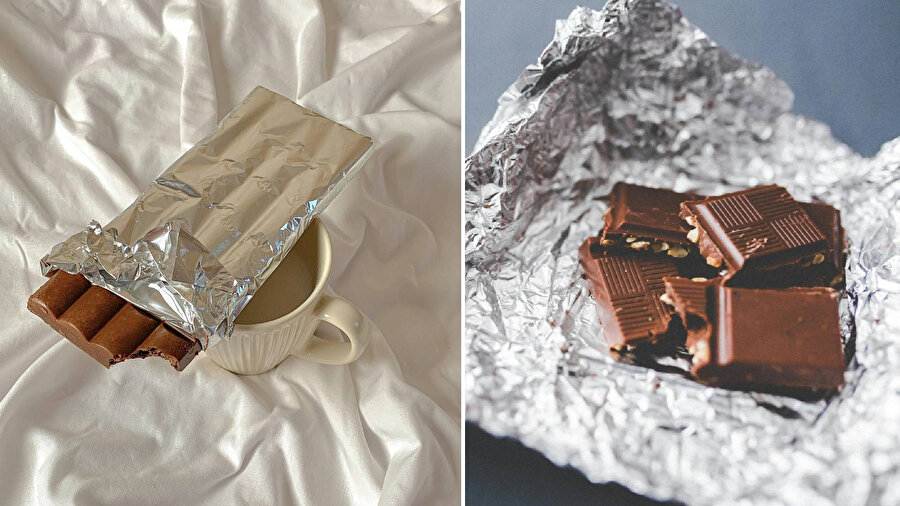 ​Çikolatalarda neden alüminyum folyo kullanıyor?