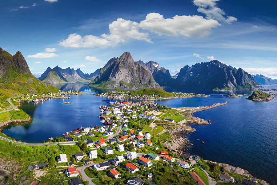 Lofoten Adaları.