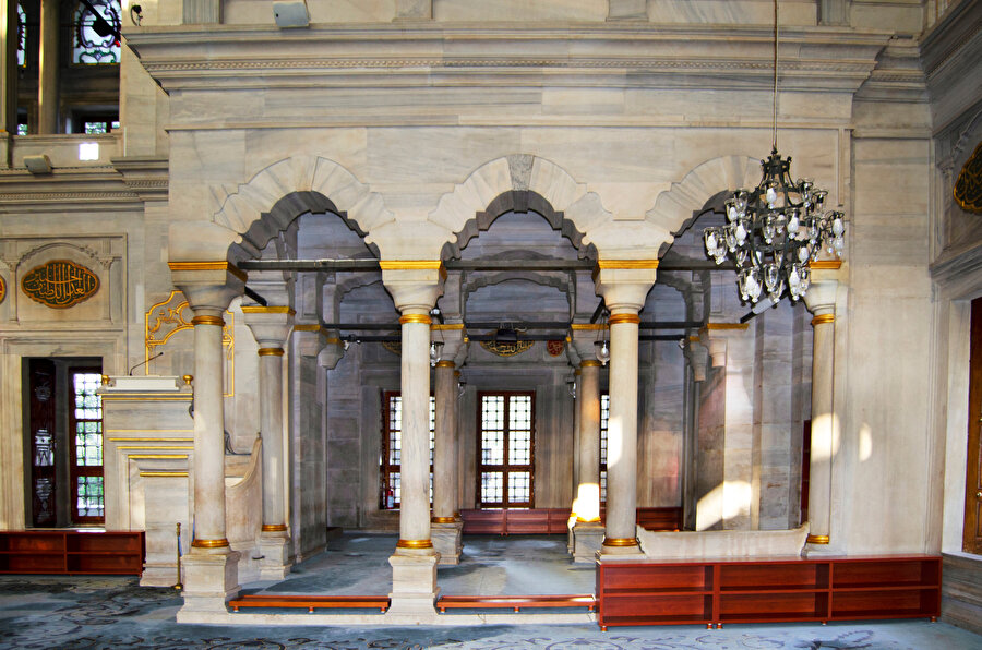 Nuruosmaniye Camii, Hünkâr Mahfili. Fotoğraf: Uluç Algan 