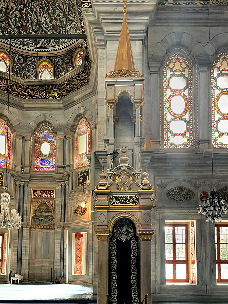 Nuruosmaniye Camii’nin minberi. Fotoğraf: Uluç Algan 