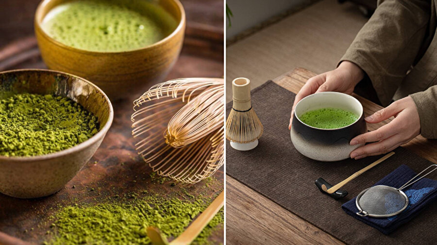 Japonların meşhur çayı matcha