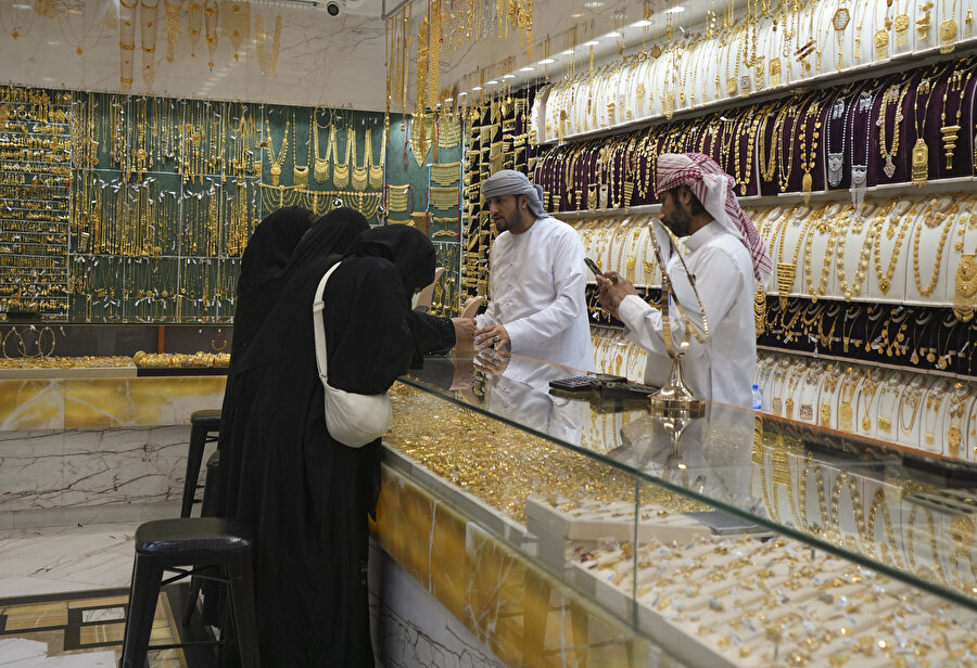 Dünyanın altın merkezi: Dubai Altın Çarşısı