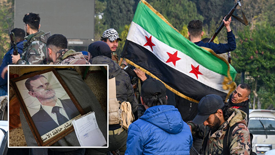 Suriye'de Esad rejimi düştü.