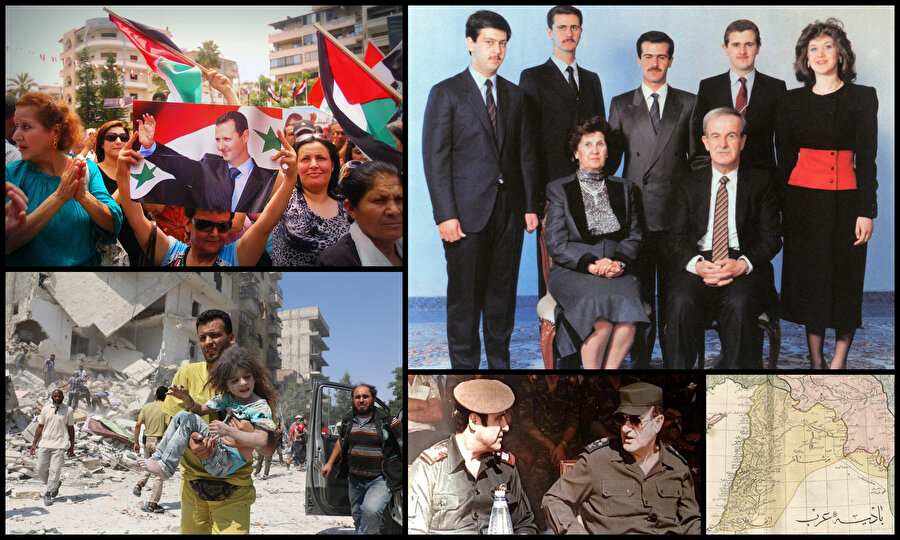 Suriye’de Hafız Esed rejiminin kurulmasını sağlayan altyapı, tarihsel, mezhepsel ve ideolojik unsurların bir araya gelmesiyle oluşmuştu. 