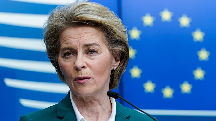 AB Komisyonu Başkanı Von der Leyen, Suriye'nin toprak bütünlüğüne vurguda bulundu.