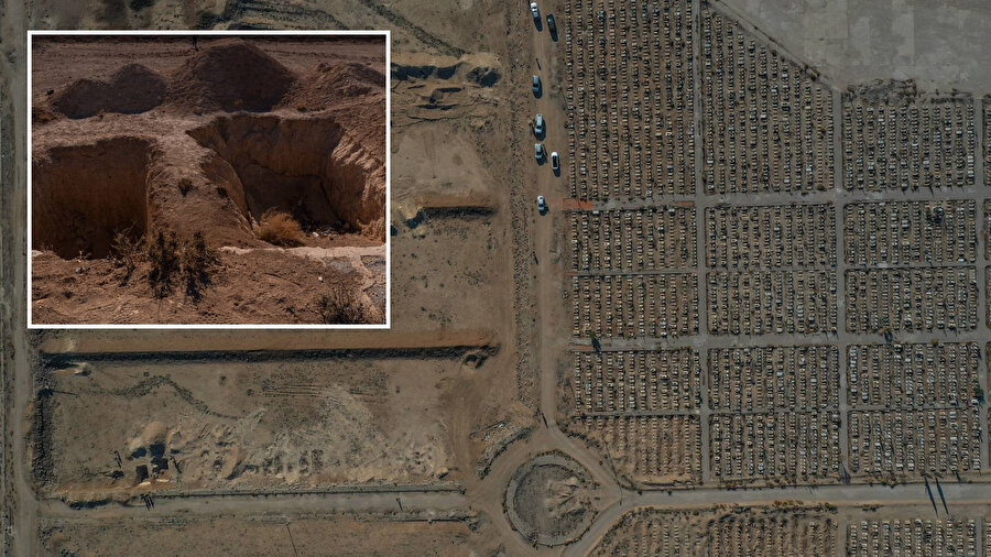 Şam'da toplu mezarlıklar bulundu