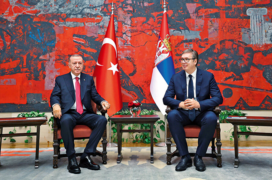 Erdoğan ve Vucic.