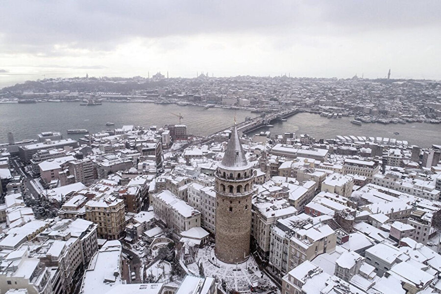 istanbul'da kar