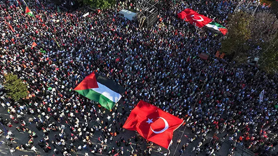 Gazze 1 ocak yürüyüş