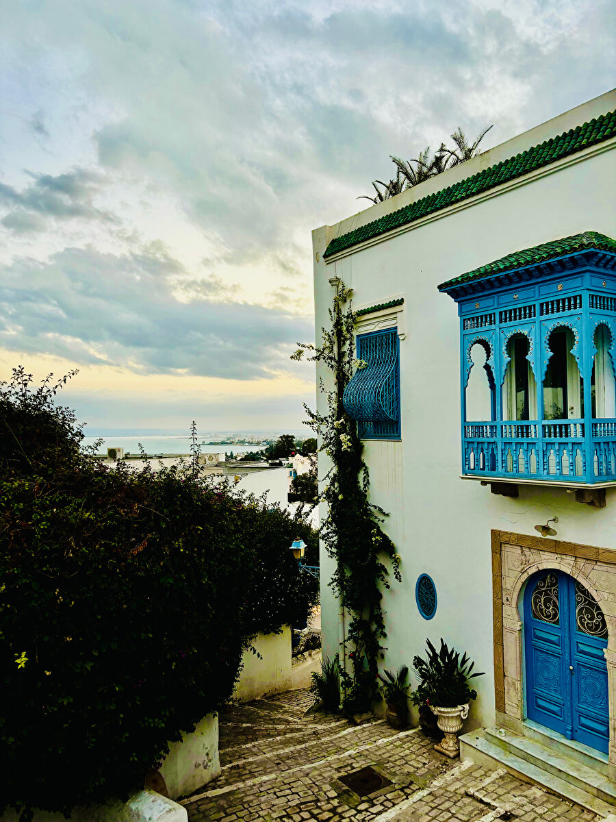 Sidi Bou Said sokakları.